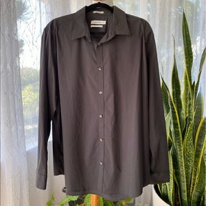 CALVIN KLEIN Long Sleeve Button Down Shirt